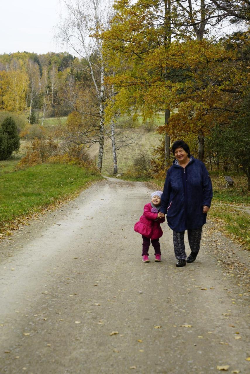 Pension Zum Meridianstein 그뮌트 외부 사진